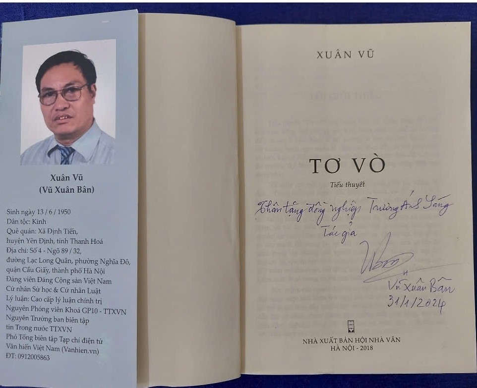 Ngôn ngữ người kể chuyện và nhân vật trong tiểu thuyết “Tơ vò” của Xuân Vũ - bút danh của Vũ Xuân Bân